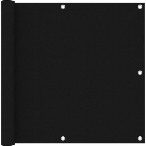 vidaXL balkonski zastor crni 90 x 400 cm od tkanine Oxford Cijene
