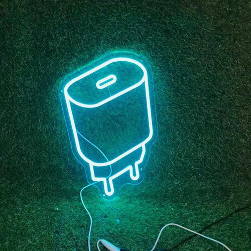 Neon svetleci reklamni znak Punjac Cene