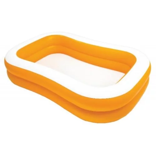 Intex družinski bazen oval - oranžni