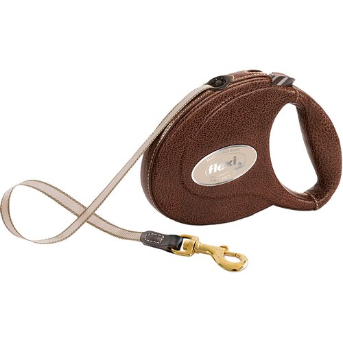 Flexi Leather M traka 5 m smeđa Cijene