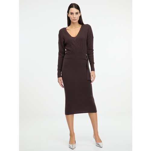 Orsay Brown women's midi dress - Women's Cijene