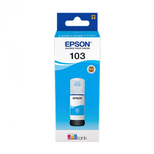 Tinta EPSON EcoTank 103 Cyan za modele Epson... Slike