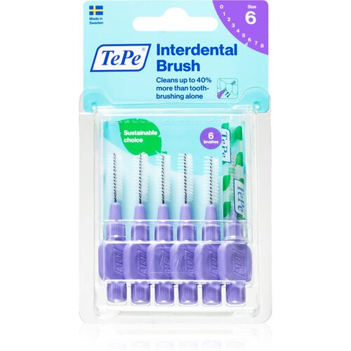 TEPE SWEDEN Interdental Brush Original medzobna ščetka 1,1 mm 6 kos Cene