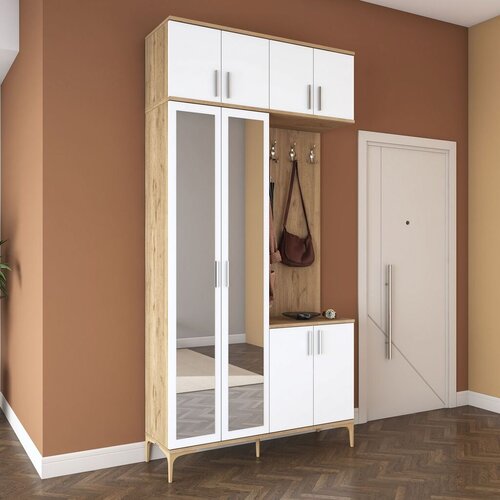 Hanah home Panel za predsoblje, Bela Slike