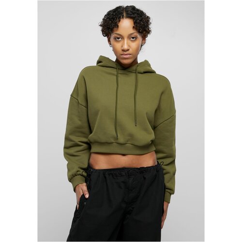 UC Ladies Ladies Cropped Heavy Hoody summerolive Slike