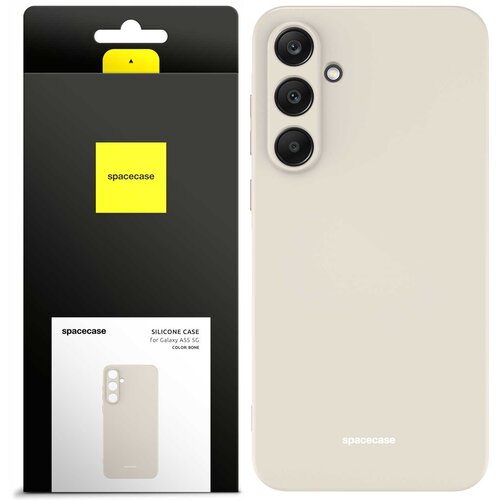 Spacecase SILIKONSKI OVITEK ZA SAMSUNG GALAXY A55 5G BONE, (21967250) Cene