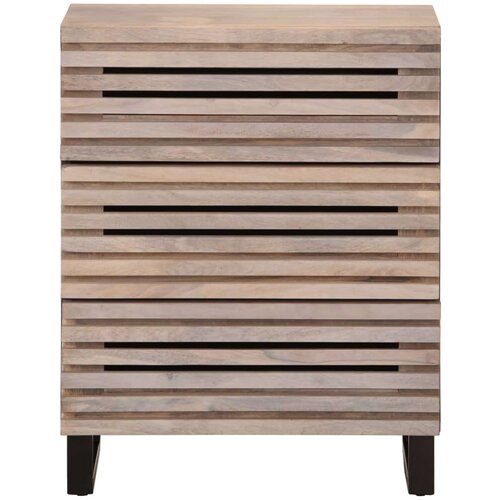  Komoda 2 kosa 60x34x75 cm trden mangov les Slike