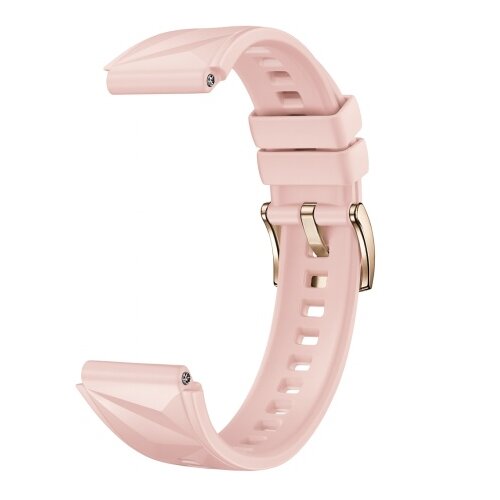 Huawei crystal pink fluoroelastomer strap 18mm Cene