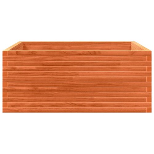  Vrtna sadilica vo&amp;scaron;tano smeđe boje 110x110x46 cm od borovine Slike