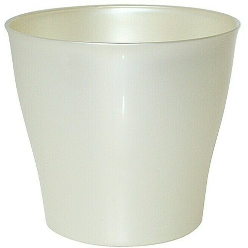 GELI Okrugla tegla za biljke Casablanca (Maks. vanjski promjer: 20 cm, Metalik srebrne boje) Slike
