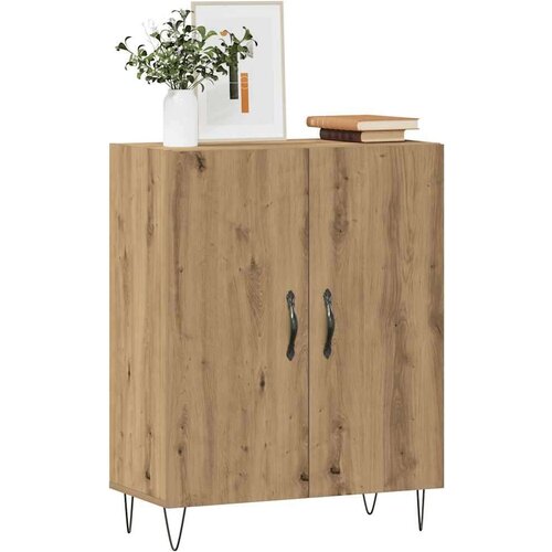 VidaXL Komoda Artisan hrast 69,5x34x90 cm izrađeno drvo Slike