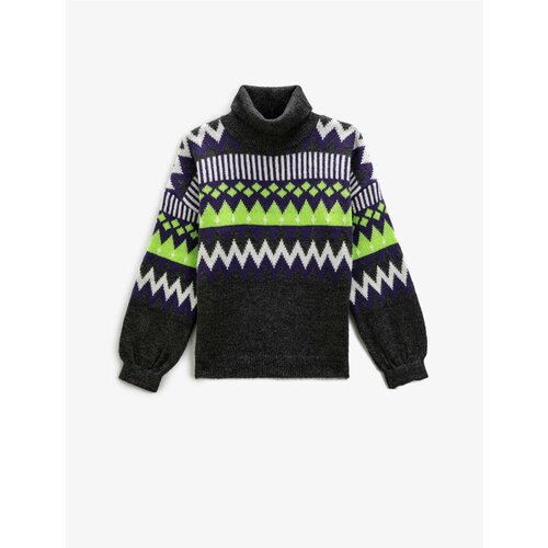 Koton Sweater - Gray - Regular fit Cene