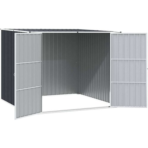 VidaXL vrtna lopa antracitna 195x198x159 cm pocinkano jeklo Slike
