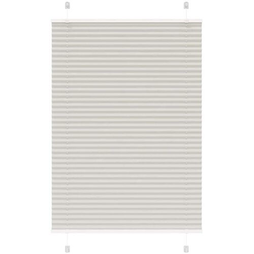  Plisirana roleta svijetlosiva 85x150 cm &scaron;irina tkanine 84,4 cm Cene
