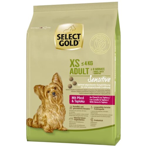 Select Gold Sensitive Adult XS konjetina i tapioka 1 kg Cijene