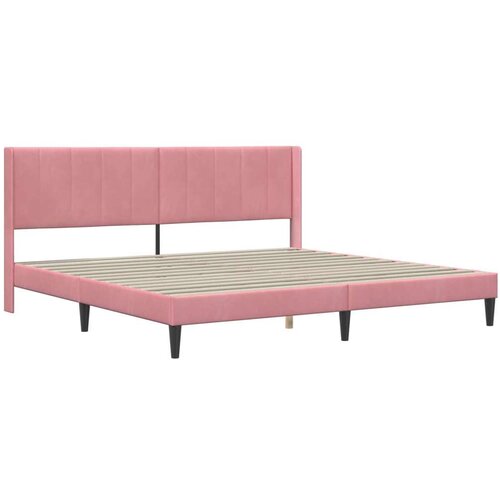  Okvir za krevet Ružičasta 200 x 200 cm Bar&amp;scaron;un - Ružičasta 200 x 200 cm Slike