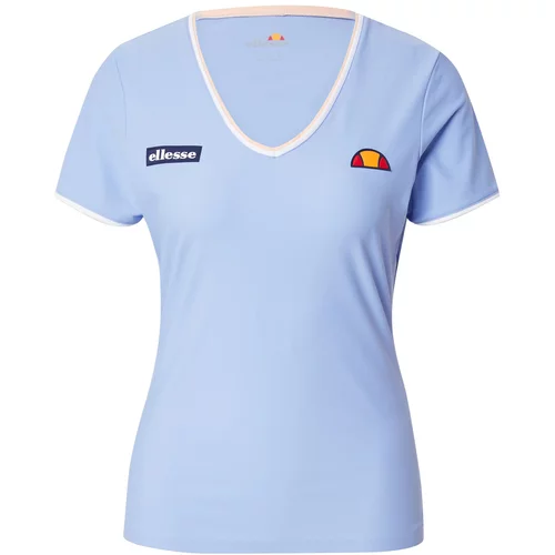 Ellesse Funkcionalna majica 'Celie' marine / svetlo modra / rdeča / bela