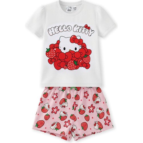 Original Marines pižama KR KH DGPV1215NF DGPV1215NF HELLO KITTY D bela 80 Slike