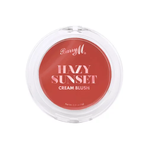 Barry M kremno rdečilo - Hazy Sunset Compact Cream Blush - Evening Daze