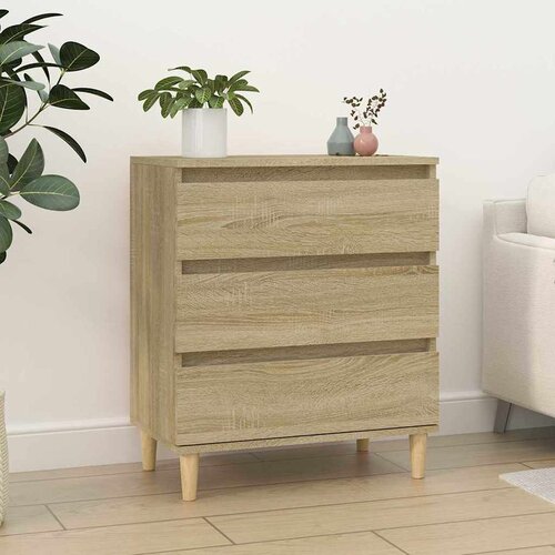  Komoda boja hrasta sonome 60 x 35 x 70 cm od konstruiranog drva Slike