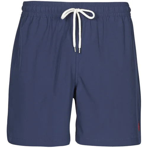 Polo Ralph Lauren kopalke / Kopalne hlače MAILLOT SHORT DE BAIN EN NYLON RECYCLE, CORDON DE SERRAGE ET POC Modra