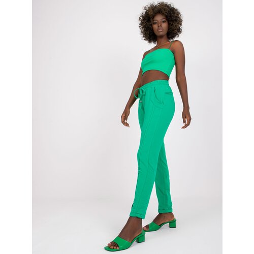 BASIC Feel Good Sweatpants-RV-DR-3589.06X-green Slike