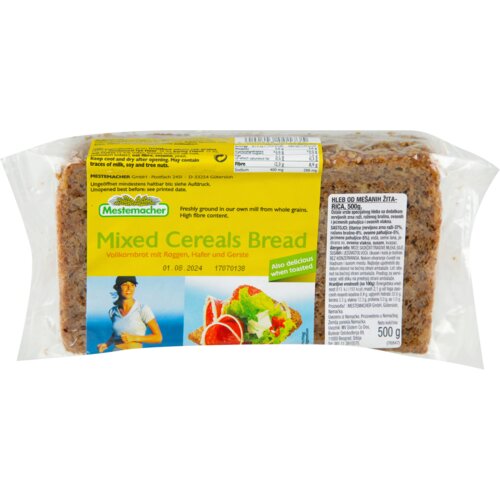 Nepoznato MESTEMACHER hleb više vrsta žitarica 500g Cene