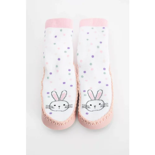 Defacto Baby Girl Cotton Home Socks