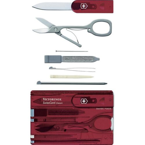 Victorinox KM VICT.NOZ SWISSCARD TR.RED Cene