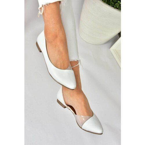 Fox Shoes White Women's Daily Flats Slike