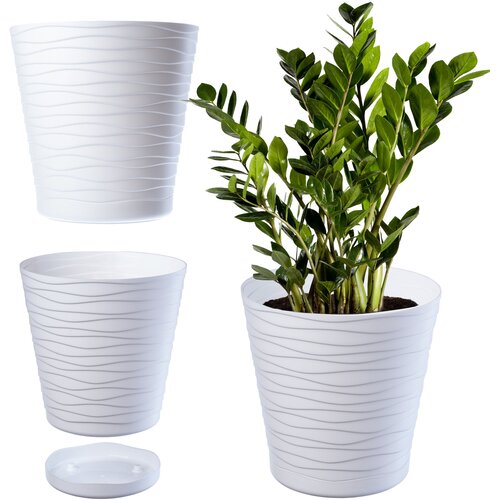 KADAX Cvetlični lonec 21 cm Plastični pokrov za cvetlični lonec s stojalom, (5000352762) Cene