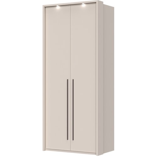 Jela Jagodina plakar P2B/OP - kolekcija opera - kašmir mat lak/kašmir mat lak - 97x226x60cm Slike
