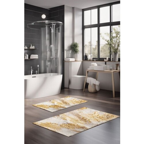 CT-5040 multicolor bathmat set (2 pieces) Cene
