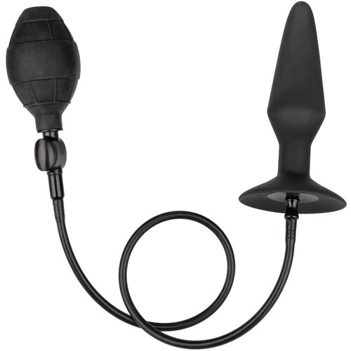 California Exotics Large Silicone Inflatable Plug Black Slike