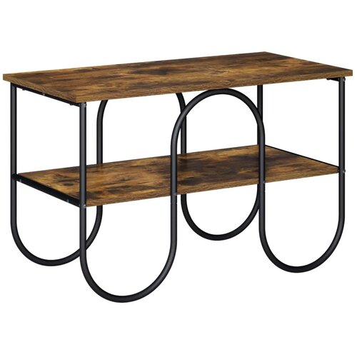  TV stalak 80 x 40 x 50 cm Dimljeni hrast Konstruirano drvo - Dimljeni hrast 80 x 40 x 50 cm Slike