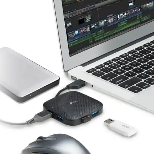 Tp-link UH400 4-Port Portable Hub USB 3.0 Slike