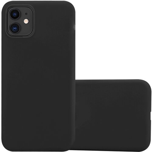 Cadorabo Ohi&amp;scaron;je, združljiv z Apple v Candy Black - Za&amp;scaron;čitni pokrov iz fleksibilnega silikona TPU, (20567838) Slike
