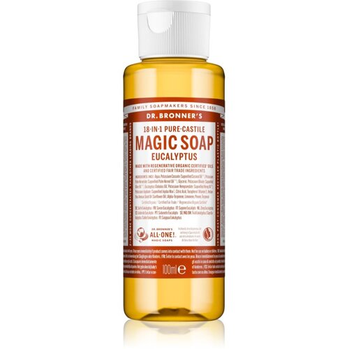 DR. BRONNER&amp;#039;S Eucalyptus tekoče univerzalno milo 100 ml Slike
