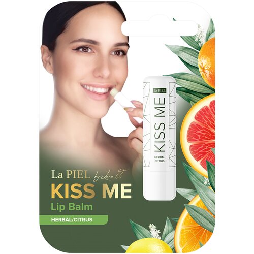 LA PIEL kiss me herbal citrus lip balm 4.5g +100 Slike