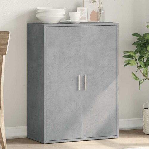  Komoda siva boja betona 60x31x84 cm od konstruiranog drva Cijene