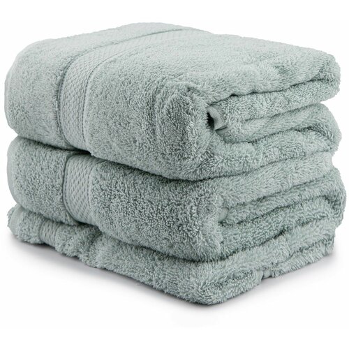 colorful - water green water green towel set (3 pieces) Slike