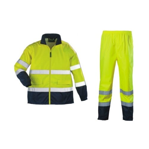 Lacuna Signalizirajuće Hi-viz kišno odijelo HI-WAY žuto/plavo Cene