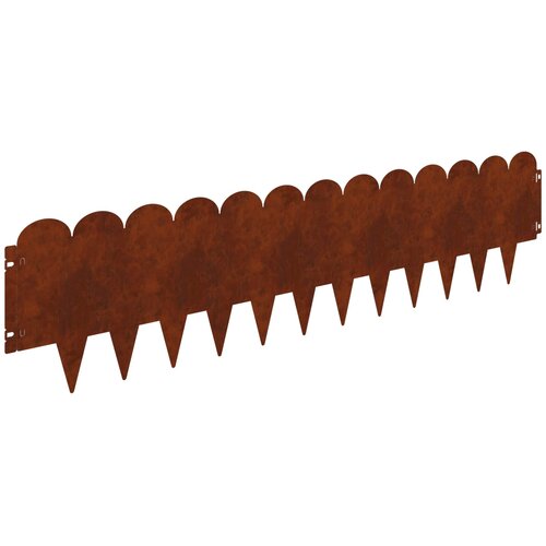  Ograda oko Travnjaka 30 pcs 103 x 25 cm Čelik Rđa Slike