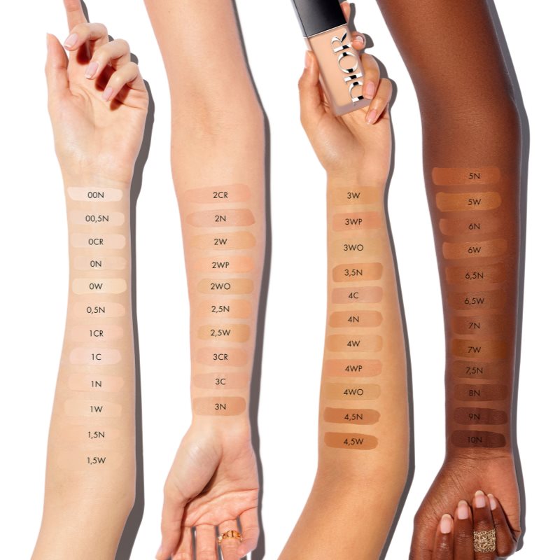 Dior Forever Skin Wear dolgoobstojni matirajoči tekoči puder SPF 20 odtenek 1 Neutral 30 ml Slike