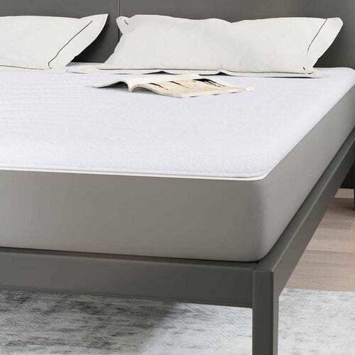  Nadmadrac Bijelo 180 x 200 cm Pleteno platno Slike