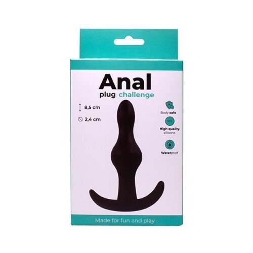  Silikonski Analni Plug | T-Plug 8,5 cm Slike