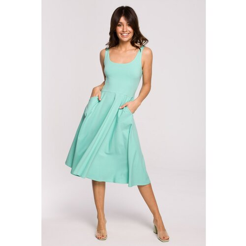 BeWear Woman's Dress B218 Mint Slike