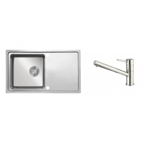 Sink Solution set ESTELLA pomivalno korito + armatura (6010043) +DARILO Slike