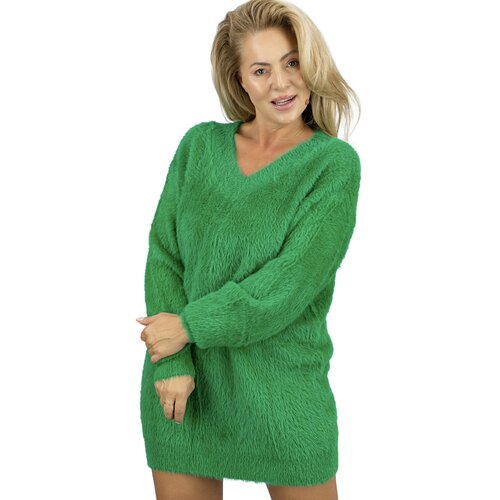 Pri Fluffy sweater knit dress neckline FUZZYVIBE Cijene