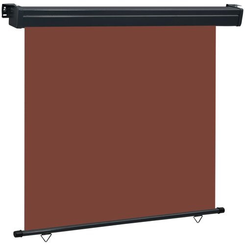 vidaXL Balkonska stranska tenda 160x250 cm rjava, (20966099) Cene